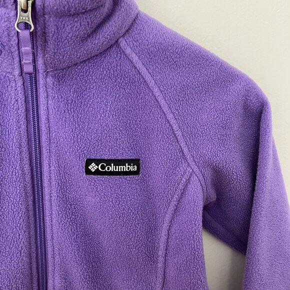 7/8 Girls Columbia Benton Springs Fleece Jacket - Picture 3 of 4